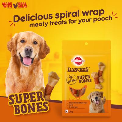 Pedigree Ranchos Super Bones 70 gm - Petfood