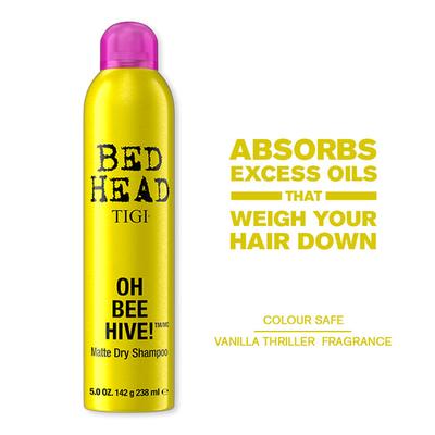 Tigi Bed Head Oh Bee Hive Volumizing Dry Shampoo With Matte Finish 238 Ml - Dry Shampoos & Conditioners