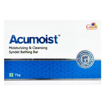 ACUMOIST Syndet Bar 75gm - Cleanser-Emo