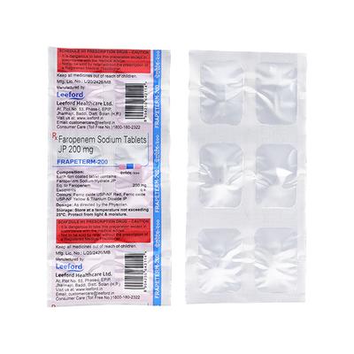 FRAPETERM 200 Tablet 6's - Bacterial Infections-OBL
