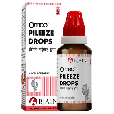 Bjain Omeo Pileeze Drops 30 ml - Homeopathic Drops