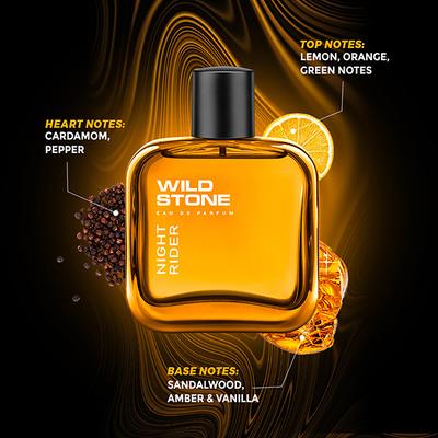 Wild Stone Night Rider Eau De Parfum for Men 100ml - Men Perfumes (Edt/Edp)