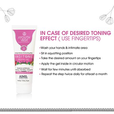 Ayouthveda Vagitone Vaginal Gel 50 gm - Intimate Care