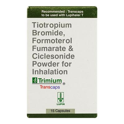 Trimium Transcaps 15'S - Asthma/COPD-Ast
