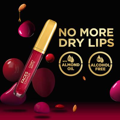 Faces Canada Comfy Matte Liquid Lipstick - Spill The Tea 29 3.8 ml - Liquid Lipsticks