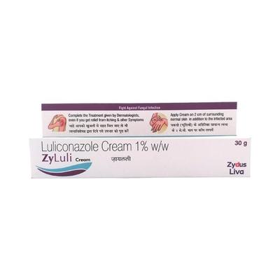 Zyluli 1% Cream 30gm - Fungal Infections-Taa
