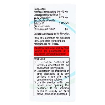 Combipat Sterile Ophthalmic Solution 5ml - Eye conditions-Oph