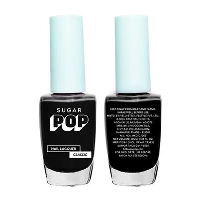 SUGAR POP Nail Lacquer 21 Black Berry 10 ml - Nail Polish