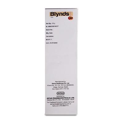 BLYNDS AC SPF 30+ PA+++ SUNSCREEN Gel 50gm - Sunscreen Preparations-Emo