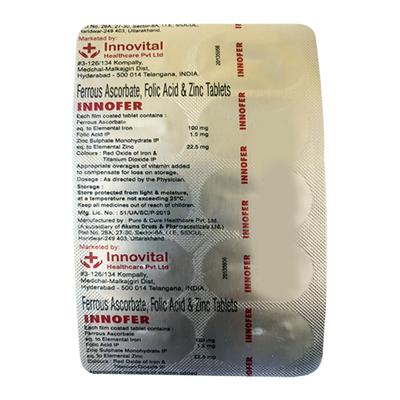 INNOFER Tablet 10's - Iron Supplement/Anaemia-Vma