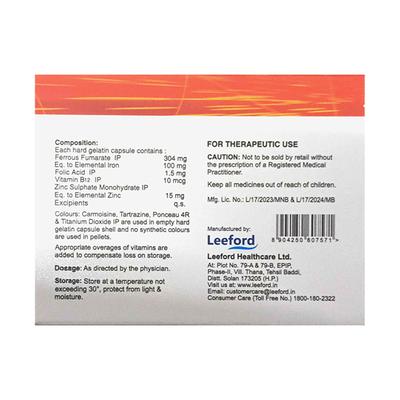 HB FORD Capsule 10's - Anaemia-VMA