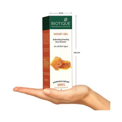 Biotique Bio Honey Gel Foaming Cleanser 120 ml - Shower Gels & Body Wash