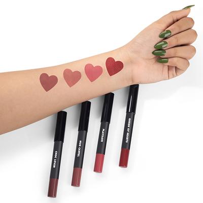 PAC XOXO Lip Crayon Kit (Head Over Heels) 1's - Lip Crayons