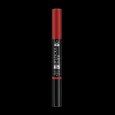 Deborah Milano 2In1 Lipstick & Lip Liner - 04 Red Intense 1.3 gm - Lip Liners