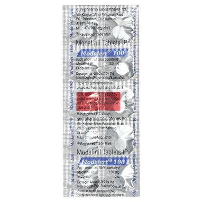Modalert 100mg Tablet 10'S - ADHD