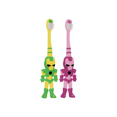 Buddsbuddy Tom Kids Toothbrush - Multi Color (Pack of 6's) - Baby Oral Care
