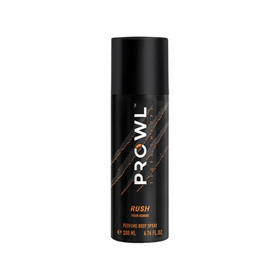 Prowl By Tiger Shroff, Deodorant Perfume Body Spray - Rush 200 ml - Men Deodorants/Roll-Ons