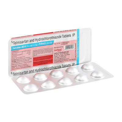 TELVILITE H 40mg Tablet 10's - Hypertension-Ang