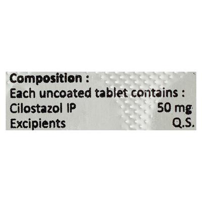 CILESTA 50mg Tablet 10's - Intermittent Claudication-Per