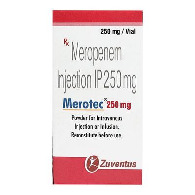 Merotec 250mg Injection 1'S - Bacterial Infections-OBL