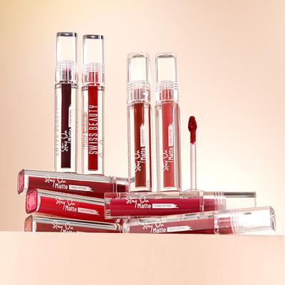 Swiss Beauty Stay On Matte Liquid Lipstick-Fresh Brown 2 gm - Liquid Lipsticks