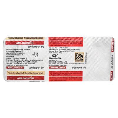 Amlokind H Tablet 10'S - Hypertension-Cal