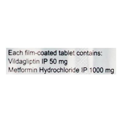 VILDAPRIDE M 50/1000mg Tablet 10's - Diabetes-Ant