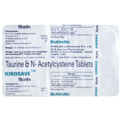 KINDSAVE Tablet 10's - Supplements-Ent