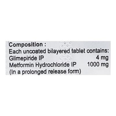 Isryl M4 Forte Tablet 10'S - Diabetes-Ant