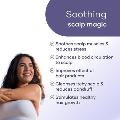 Saturn By GHC Scalp Massager & Shampoo Brush 100 gm - Cleansing Brushes