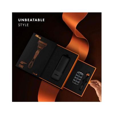 Gillette Fusion 5 Gift Pack (Handle 1, Gillette Fusion Cartridges 4, Travel Case 1) 1's - Razors & Cartridges