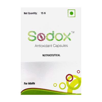 Sodox 250IU Capsule 15'S - Supplements-Sup