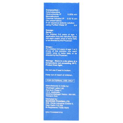 Nosikind P Nasal Spray 10ml - Nasal Congestion-Nas