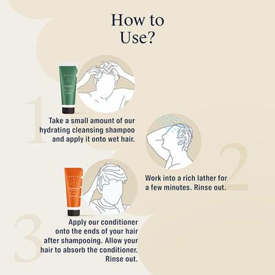 Arata Natural Damage Repair Duo 150gm - Shampoos