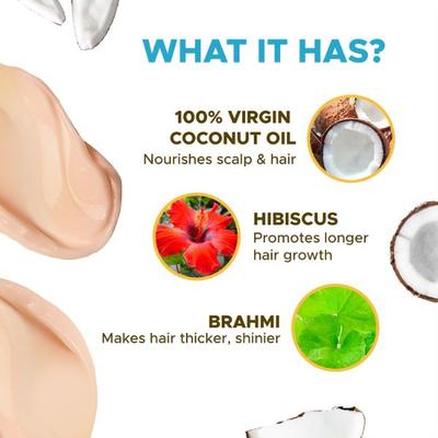 Coco Soul Conditioner - Hair + Scalp -With Coconut & Ayurveda- Paraben & Sulphate Free 200ml - Conditioners