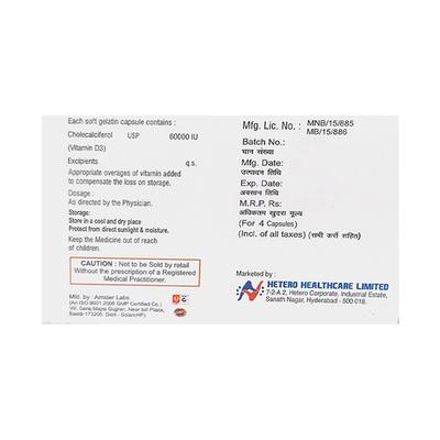 36 D 60K Capsule 4'S - Supplements-Vit