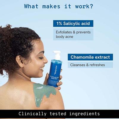 Be Bodywise 1% Salicylic Acid Be Body Wash for Be Body Acne 250 ml - Shower Gels & Body Wash