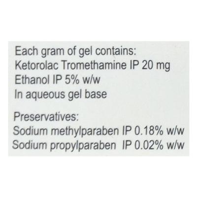Ketorol Gel 30gm - Pain relief-Nsa