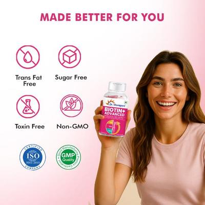 Dr. Morepen Biotin+ Advanced Tablet 60's - Hair & Skin