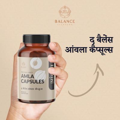 Balance Ayurveda The Balance Amla Capsules 60's - Speciality Medicines