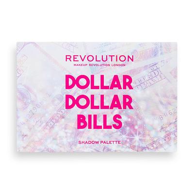 Makeup Revolution Power Eyeshadow Palette Dollar Dollar Bills 6.6 gm - Eye Shadow Palettes