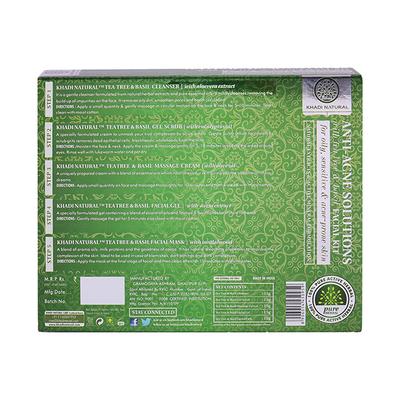 KHADI NATURAL ANTI-ACNE SOLUTIONS MINI FACIAL KIT 75 gm - Facial Kits