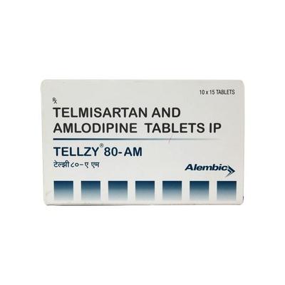 Tellzy AM 80mg Tablet 15'S - Hypertension-Ana