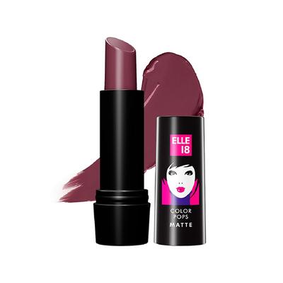 Elle 18 Colour Pop Matte Lipstick, W15, Winter Berry 4.3gm - Lipsticks