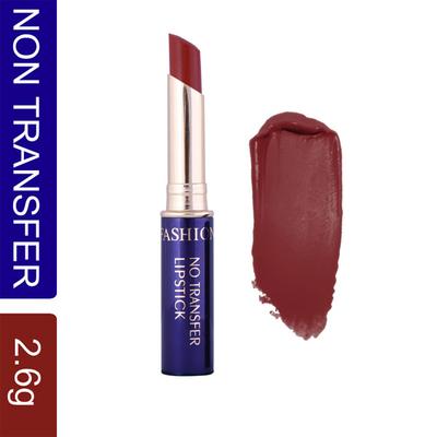 Fashion Colour Non - Transfer Matt Waterproof Lipstick, 43 Red Iron 2.6 gm - Lipsticks