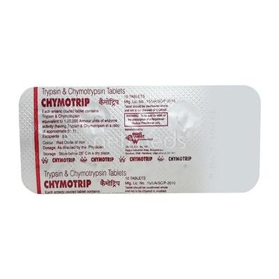 Chymotrip Tablet 10'S - Pain relief-Ant