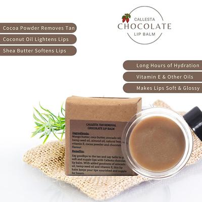 Callesta Tan Removal Chocolate Lip Balm 8 gm - Lip Balms