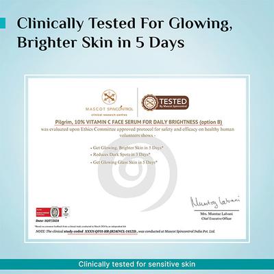 Pilgrim 10% Vitamin C Face Serum For Daily Brightness 30 ml - Face Mists