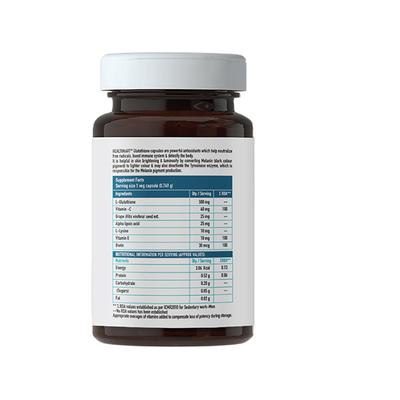 HealthKart HK Vitals Glutathione Veg Capsule 30's - Hair & Skin