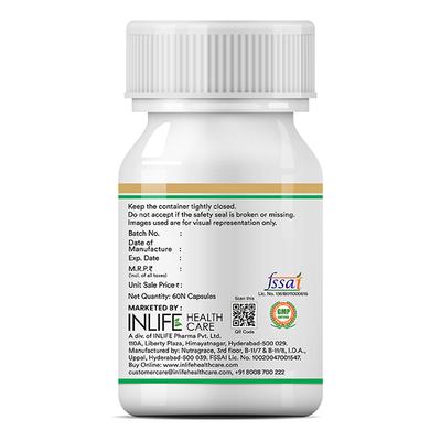 INLIFE Vitamin E Oil With Wheat Germ Oil Capsules 60's - Multi-Vitamins